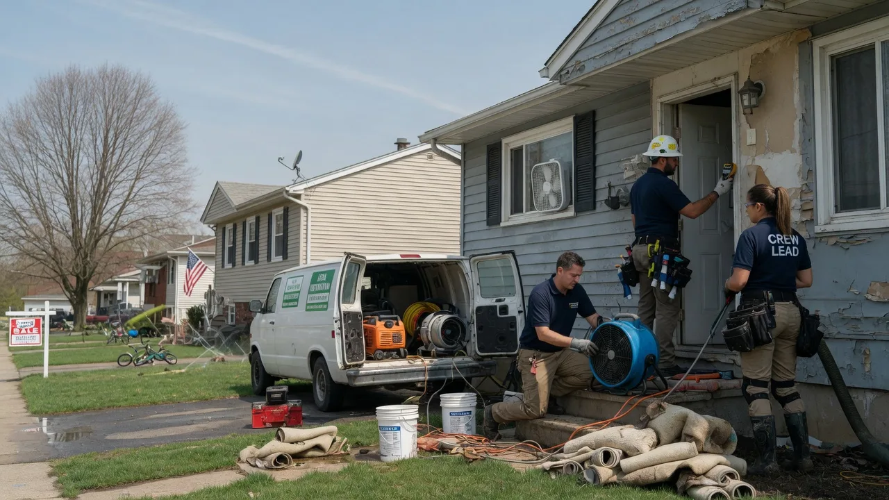 Flood Cleanup in Satin, TX near me