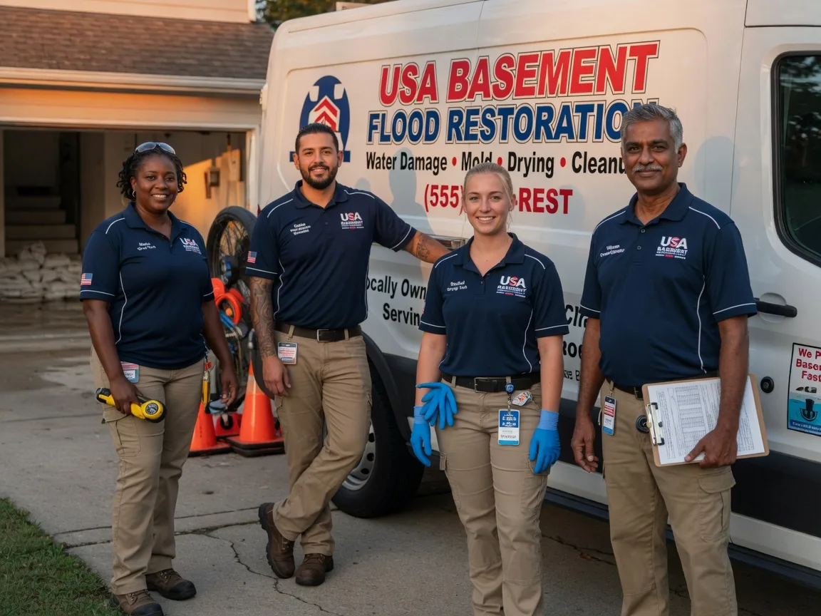 Basement Flood Cleanup company in Satin, TX
