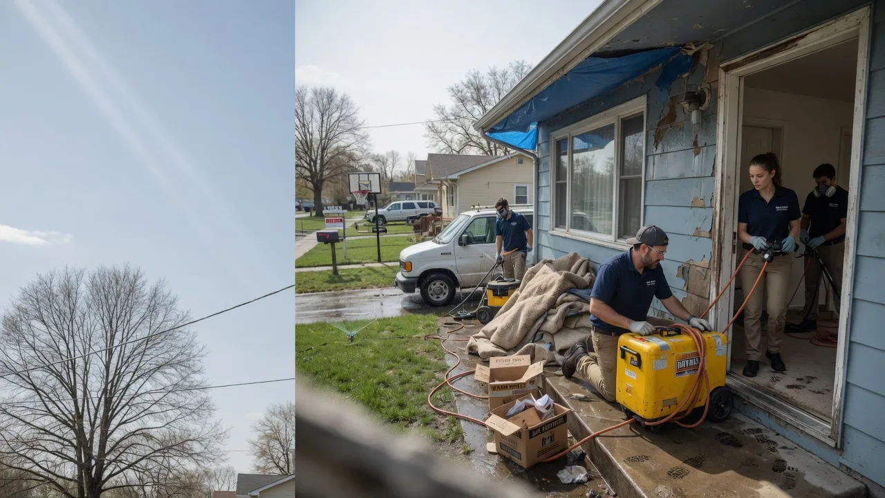 Basement Flood Cleanup in Satin, TX near me
